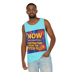 Now That's What I Call A Distraction Unisex Cotton Tank Top