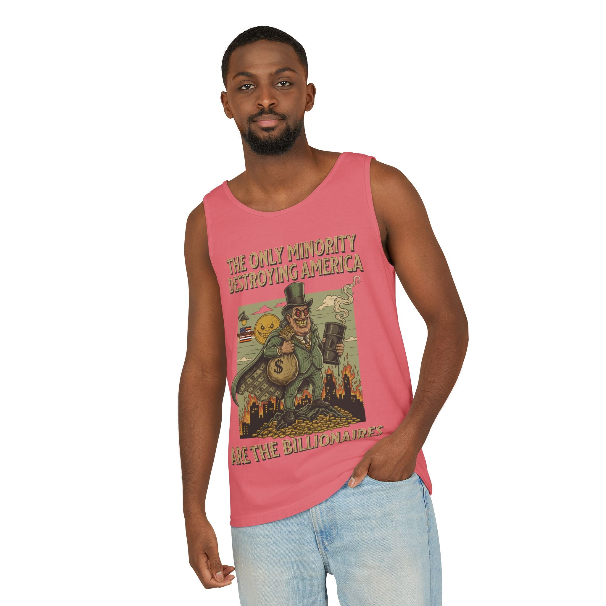 The Only Minority Destroying America Unisex Cotton Tank Top