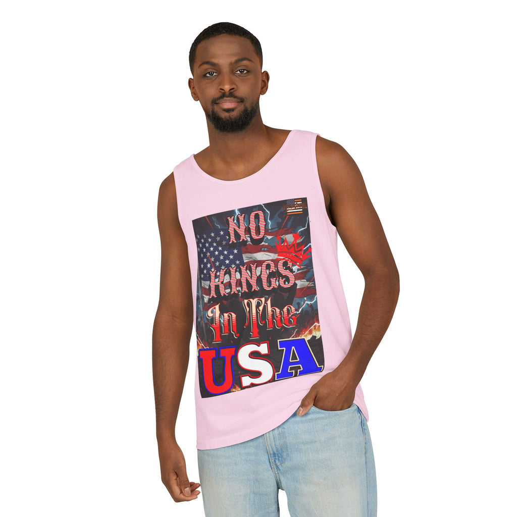 No Kings In The USA Unisex Cotton Tank Top