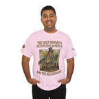 The Only Minority Destroying America Unisex Heavy Cotton Gildan Tee, Casual Wear, Gift for Activists, Comfortable Protest Wear