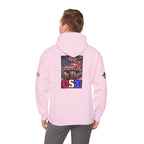 No Kings in the USA Unisex Heavy Blend Gildan Hoodie Sweatshirt, Casual Wear, Gift for Activists, Comfortable Protest Wear
