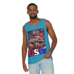 No Kings In The USA Unisex Cotton Tank Top