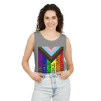 Kiss Whoever The F*ck You Want Unisex Cotton Tank Top