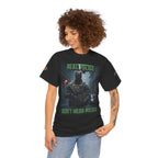 Real Police Don't Wear Masks Unisex Heavy Cotton Gildan Tee, Casual Wear, Gift for Activists, Comfortable Protest Wear