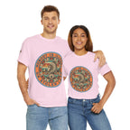 Nobody is Illegal on Stolen Land Unisex Heavy Cotton Gildan Tee, Casual Wear, Gift for Activists, Comfortable Protest Wear