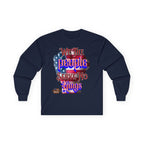 We The People Serve No Kings Long Sleeve Cotton Gildan Tee