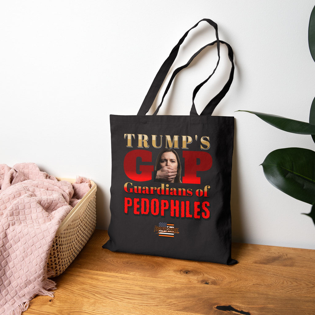 Guardians Of Pedophiles Cotton Canvas Tote Bag