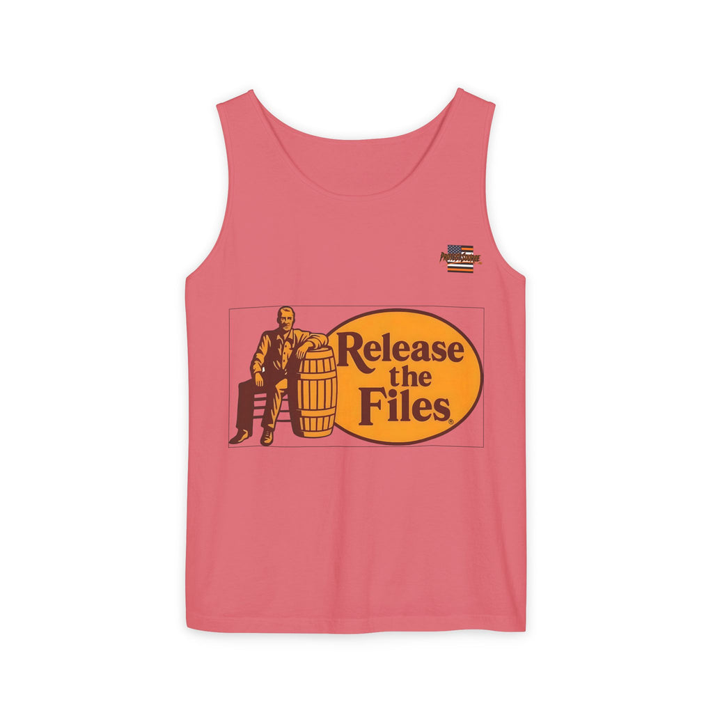 Release the Files Unisex Cotton Tank Top
