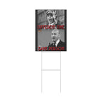 Different Time Same Person 18" X 24" Plastic Protest Yard Sign w/Wire Stand