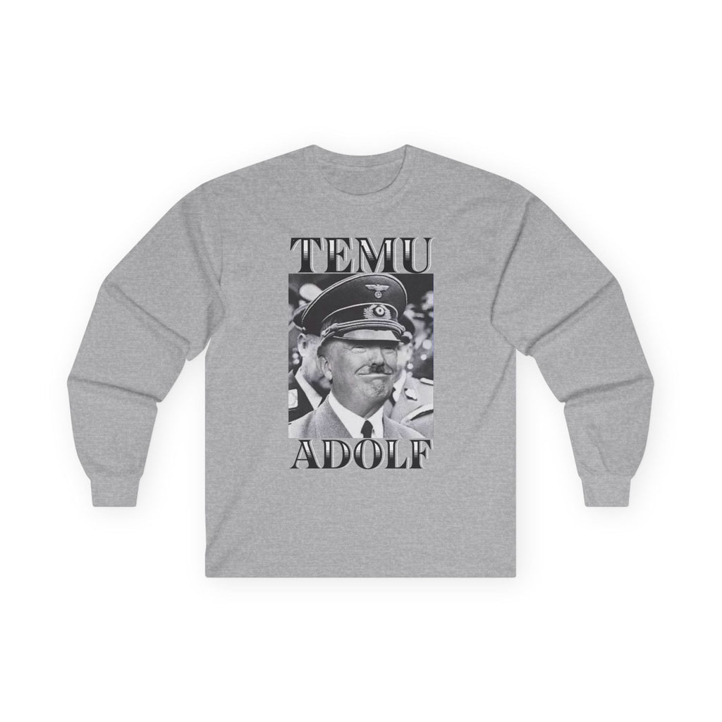 Temu Adolf Long Sleeve Cotton Gildan Tee