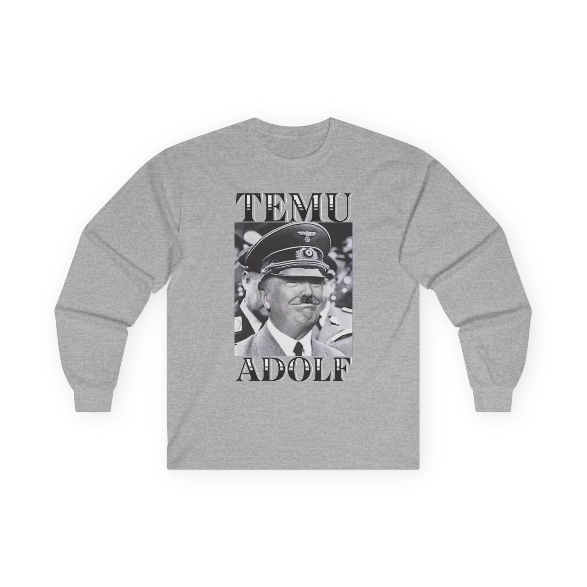Temu Adolf Long Sleeve Cotton Gildan Tee