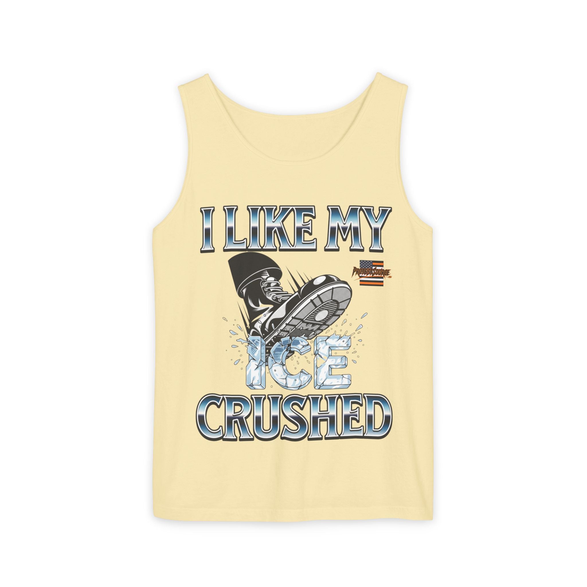 I Like My ICE Crushed Unisex Cotton Tank Top