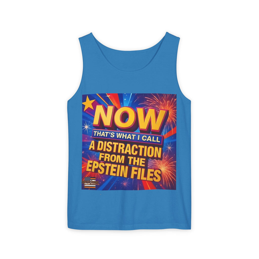 Now That's What I Call A Distraction Unisex Cotton Tank Top