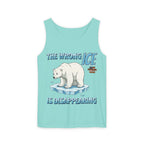 The Wrong ICE is Disappearing Unisex Cotton Tank Top