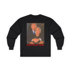 Trump and Epstein Coldplay Cam Long Sleeve Cotton Gildan Tee