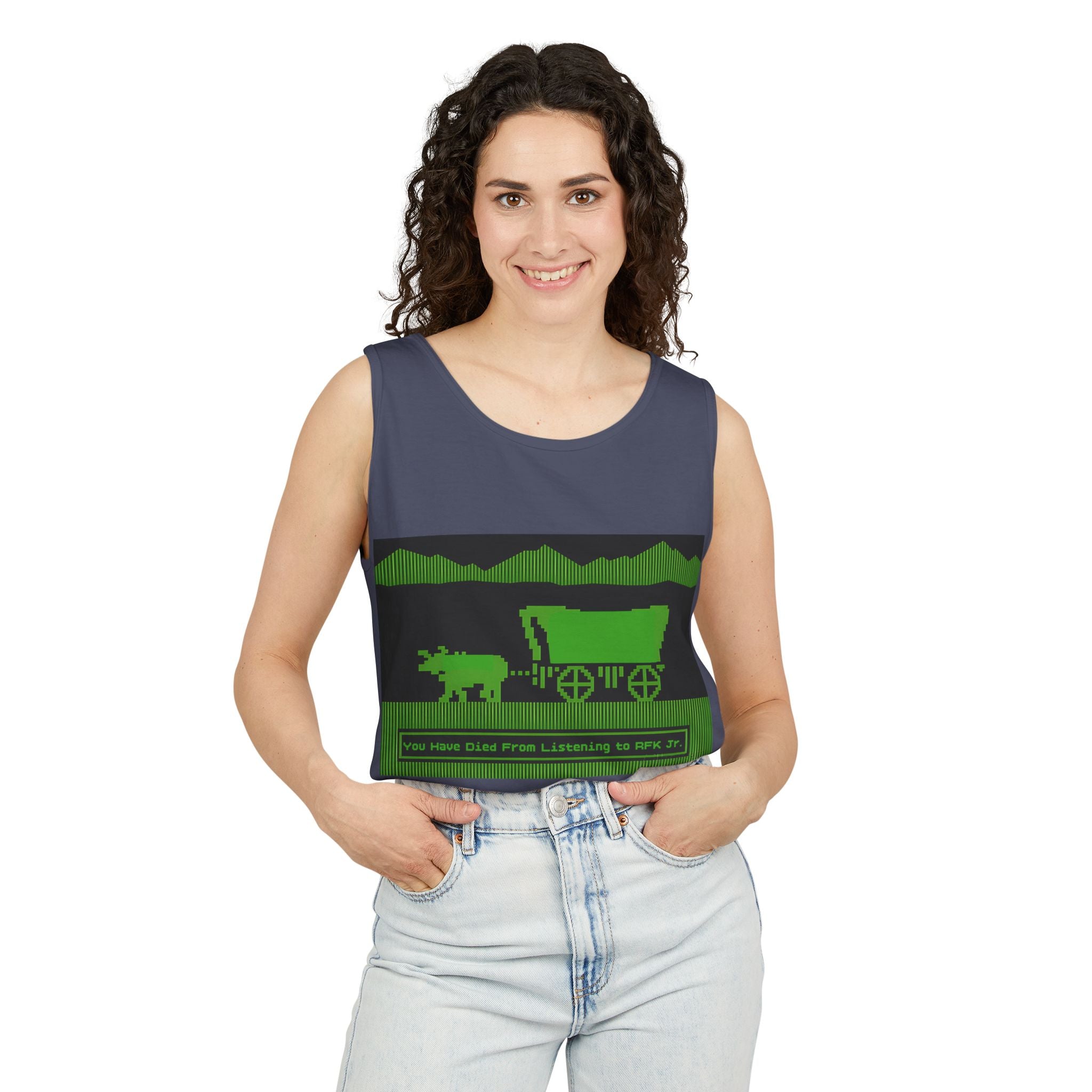 RFK Jr. Kills Unisex Cotton Tank Top