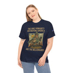 The Only Minority Destroying America Unisex Heavy Cotton Gildan Tee, Casual Wear, Gift for Activists, Comfortable Protest Wear