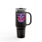 Healthcare is a Human Right Insulated 40 oz. Travel Mug