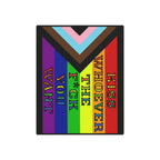 Kiss Whoever The F*ck You Want 16"X20" Aluminum Metal Protest Sign