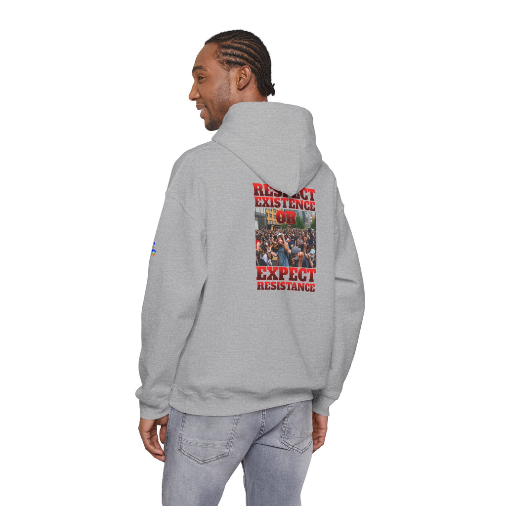 Respect Existence or Expect Resistance Unisex Heavy Blend Gildan Hoodie