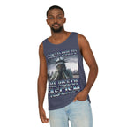 Closed Due to the Rise of Fascism Unisex Cotton Tank Top
