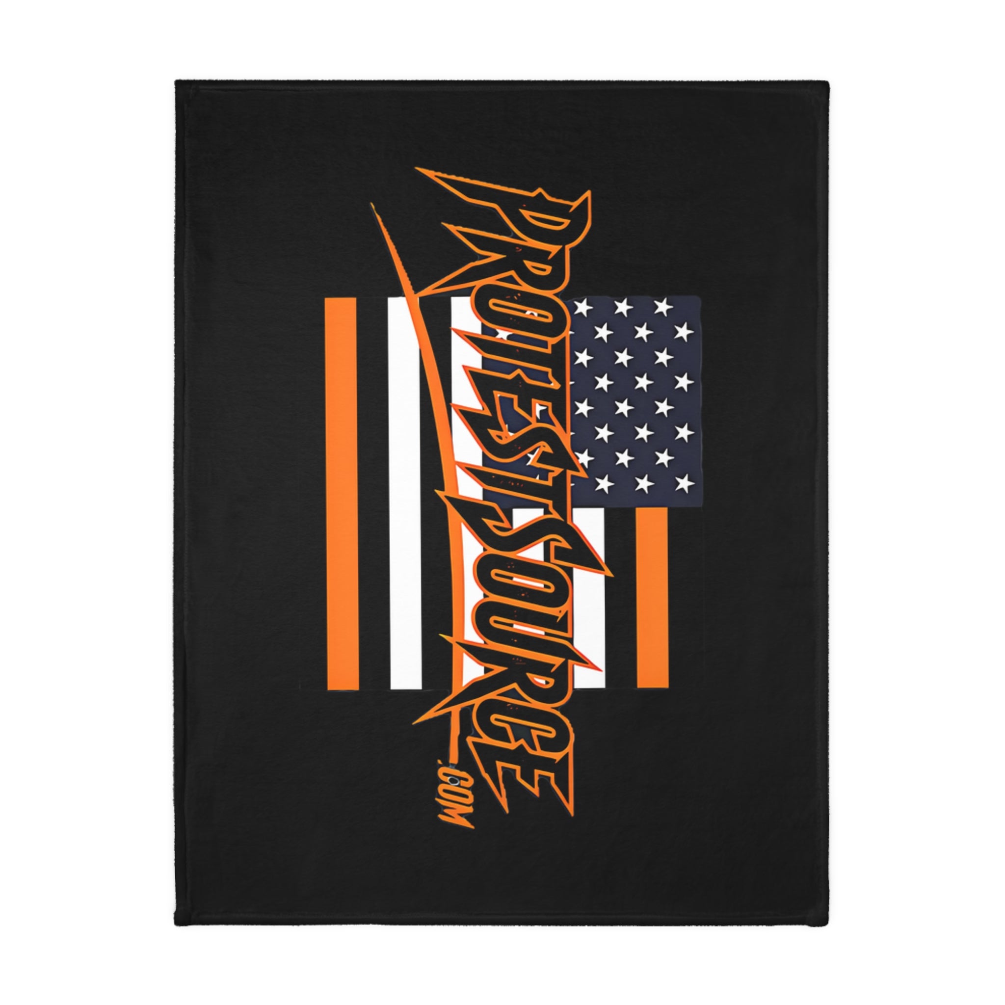 I Like My ICE Crushed Protest-Themed 60" x 80" Velveteen Microfiber Blanket, Cozy, Soft Warmth for Activists, Great for Rallies, Home Decor, Gifting