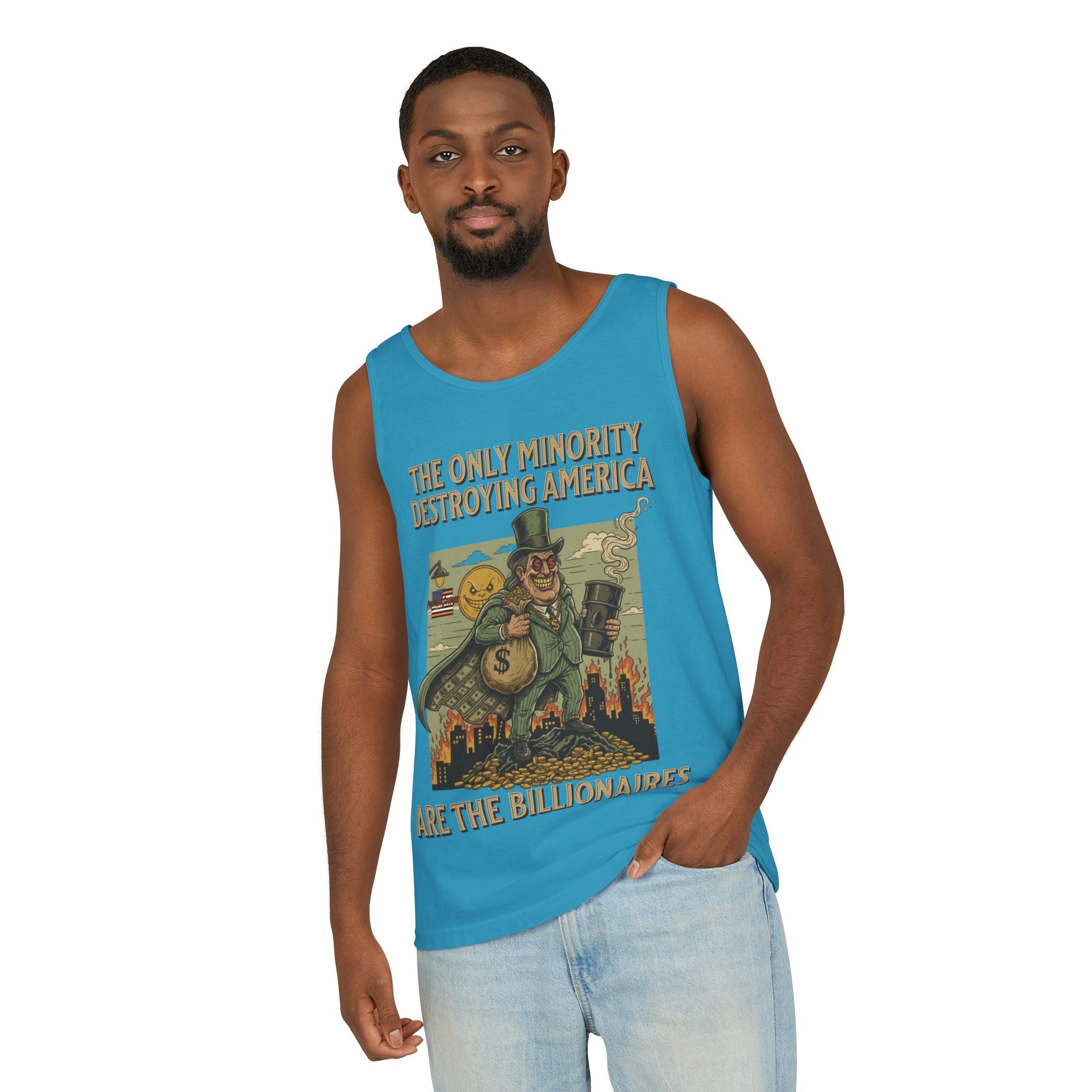 The Only Minority Destroying America Unisex Cotton Tank Top