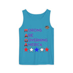 Morons Are Governing America Unisex Cotton Tank Top
