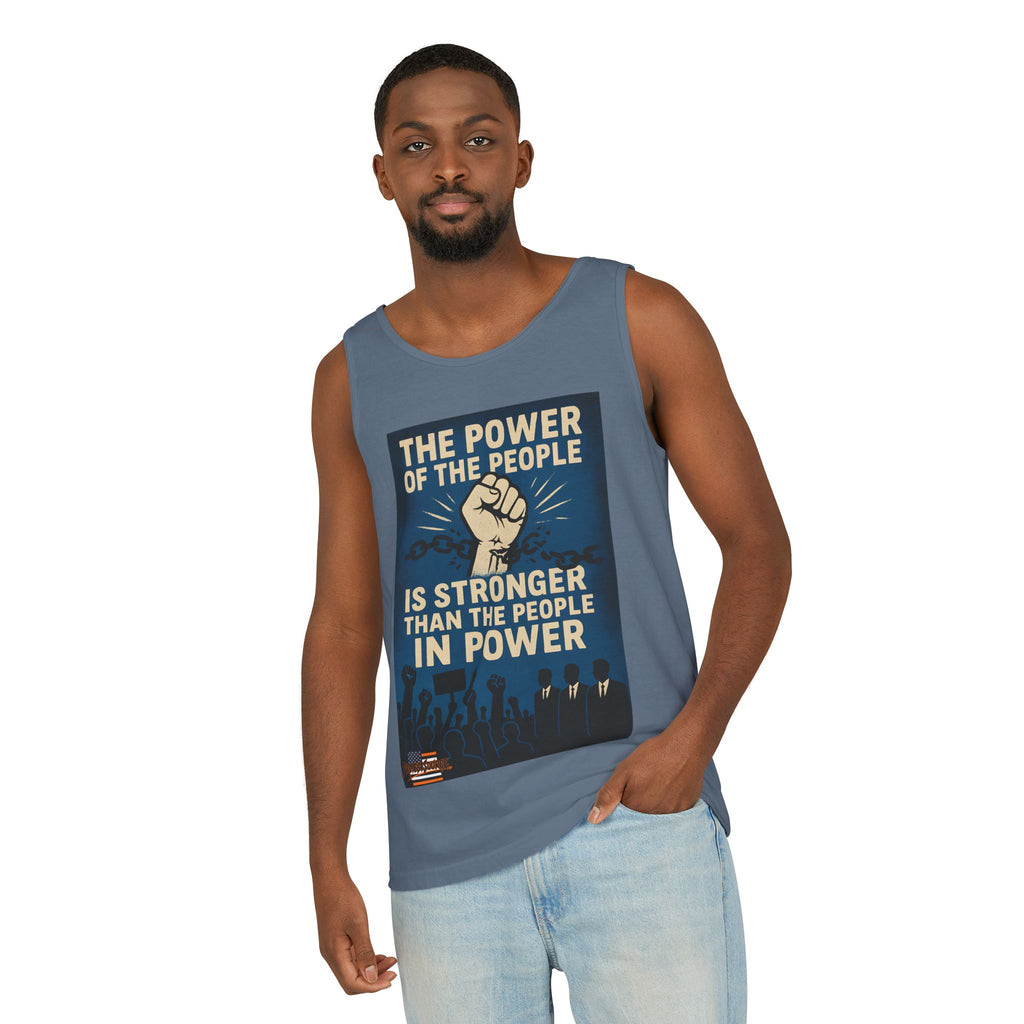 The Power of the People Unisex Cotton Tank Top