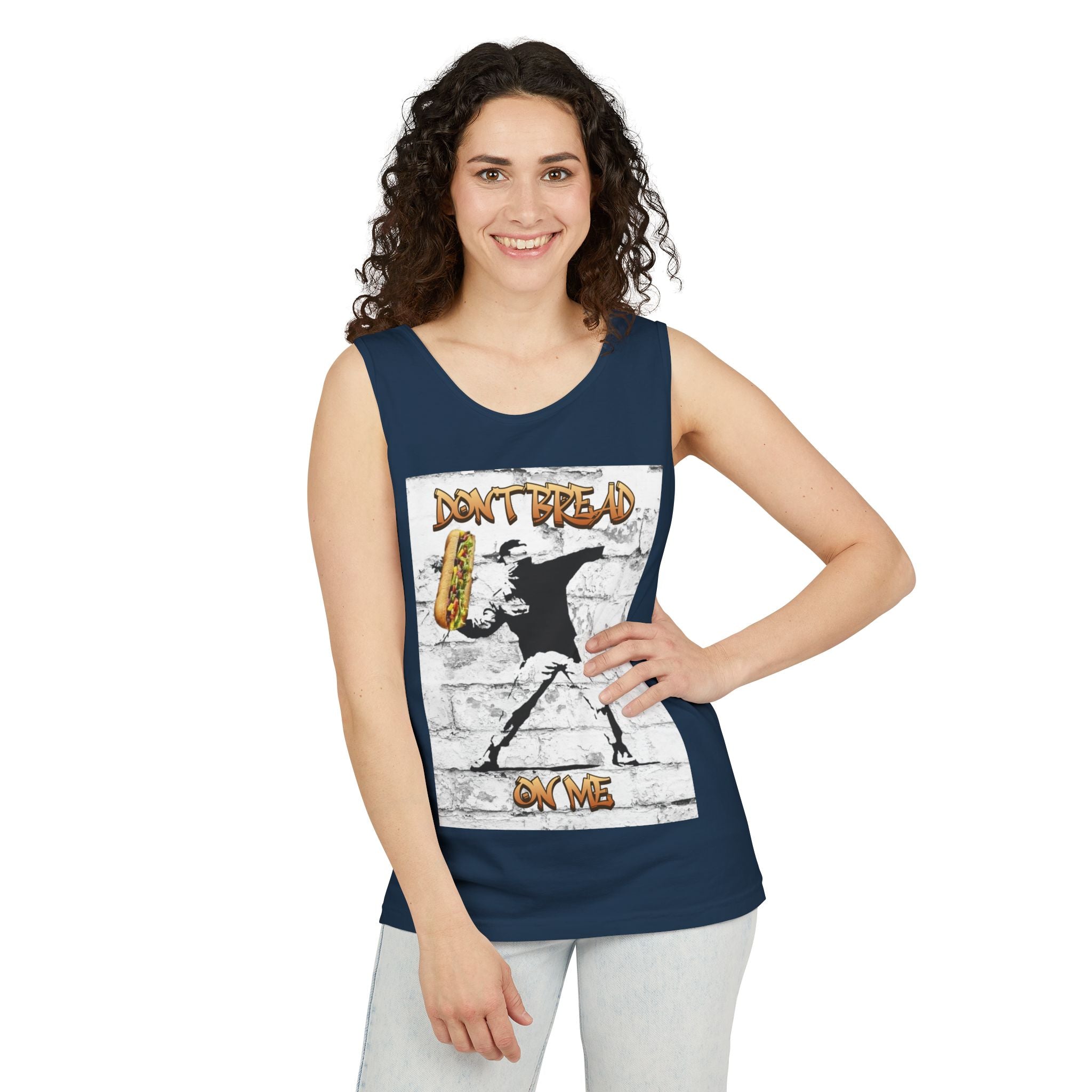 Don't Bread On Me Unisex Cotton Tank Top