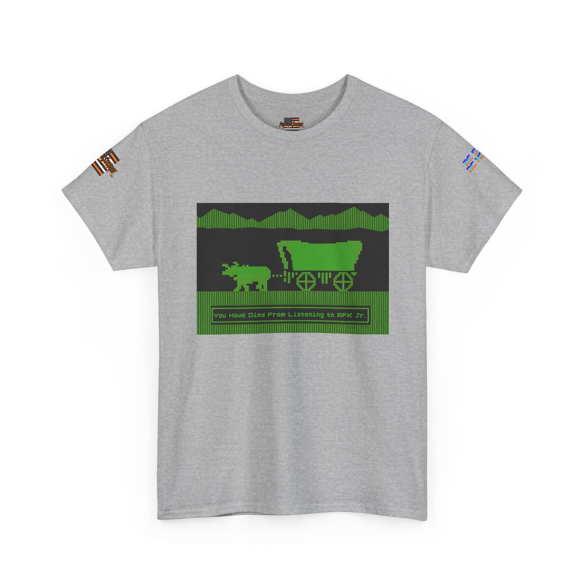 RFK Jr. Kills Unisex Heavy Cotton Gildan Tee, Casual Wear, Gift for Activists, Comfortable Protest Wear