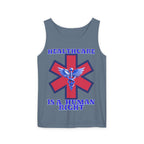 Healthcare is a Human Right Unisex Cotton Tank Top