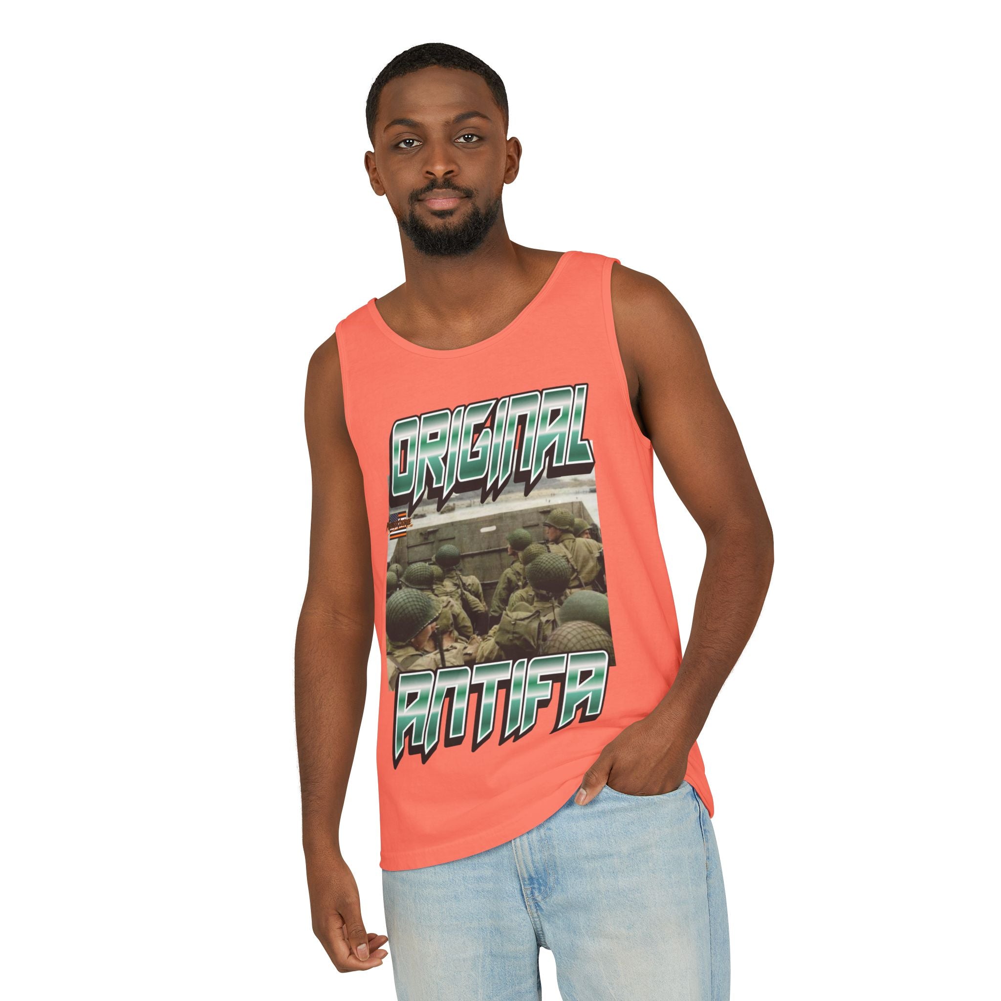Original Antifa Unisex Cotton Tank Top