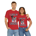 I Like My ICE Crushed Unisex Heavy Cotton Gildan Tee, Casual Wear, Gift for Activists, Comfortable Protest Wear