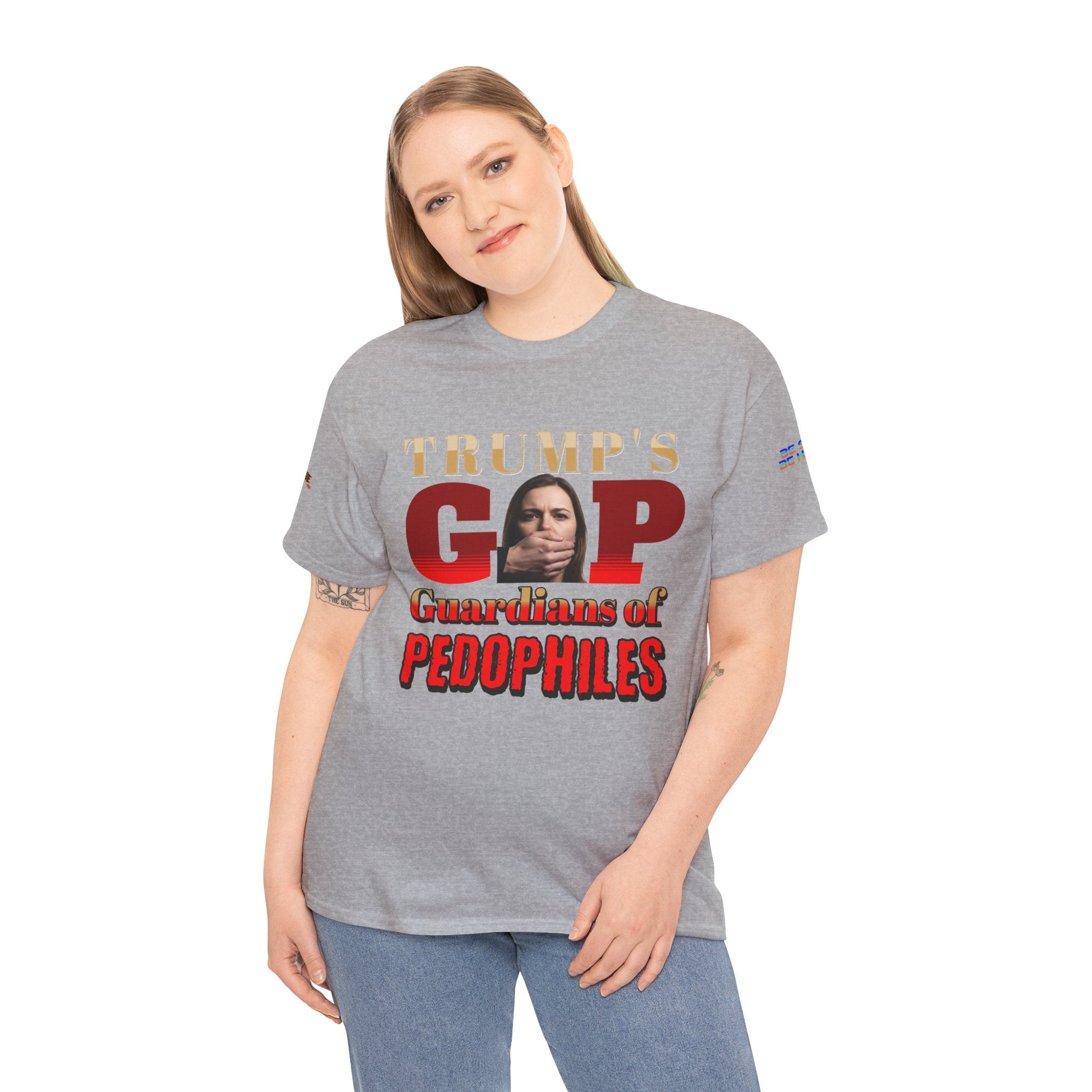 Guardians of Pedophiles Unisex Heavy Cotton Gildan Tee
