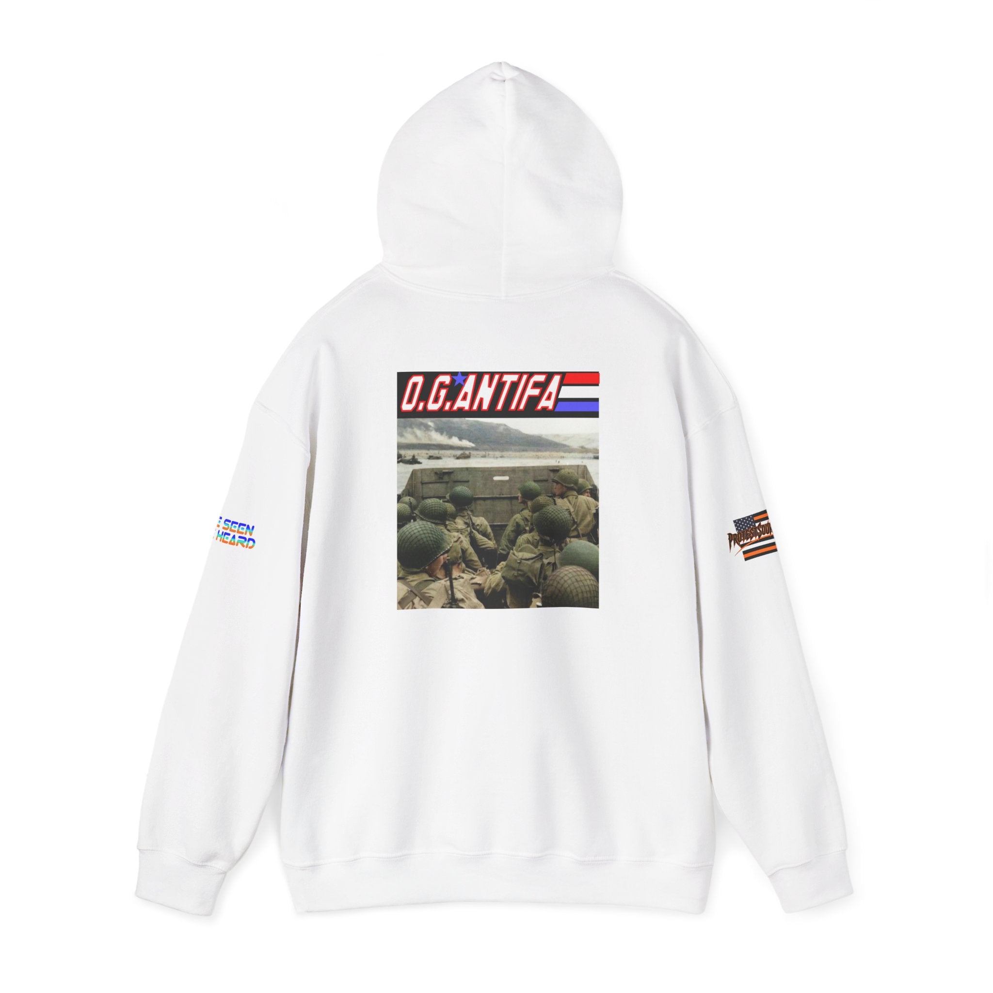 Original Antifa Unisex Heavy Blend Gildan Hoodie