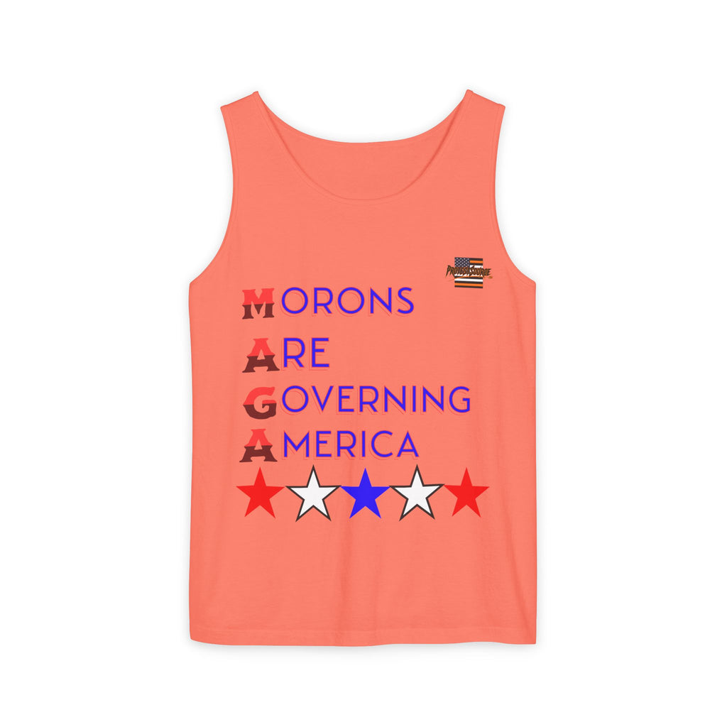 Morons Are Governing America Unisex Cotton Tank Top