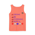 Morons Are Governing America Unisex Cotton Tank Top