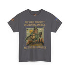 The Only Minority Destroying America Unisex Heavy Cotton Gildan Tee, Casual Wear, Gift for Activists, Comfortable Protest Wear
