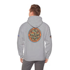Nobody is Illegal on Stolen Land Unisex Heavy Blend Gildan Hoodie Sweatshirt, Casual Wear, Gift for Activists, Comfortable Protest Wear