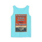 Defending Democracy Unisex Cotton Tank Top