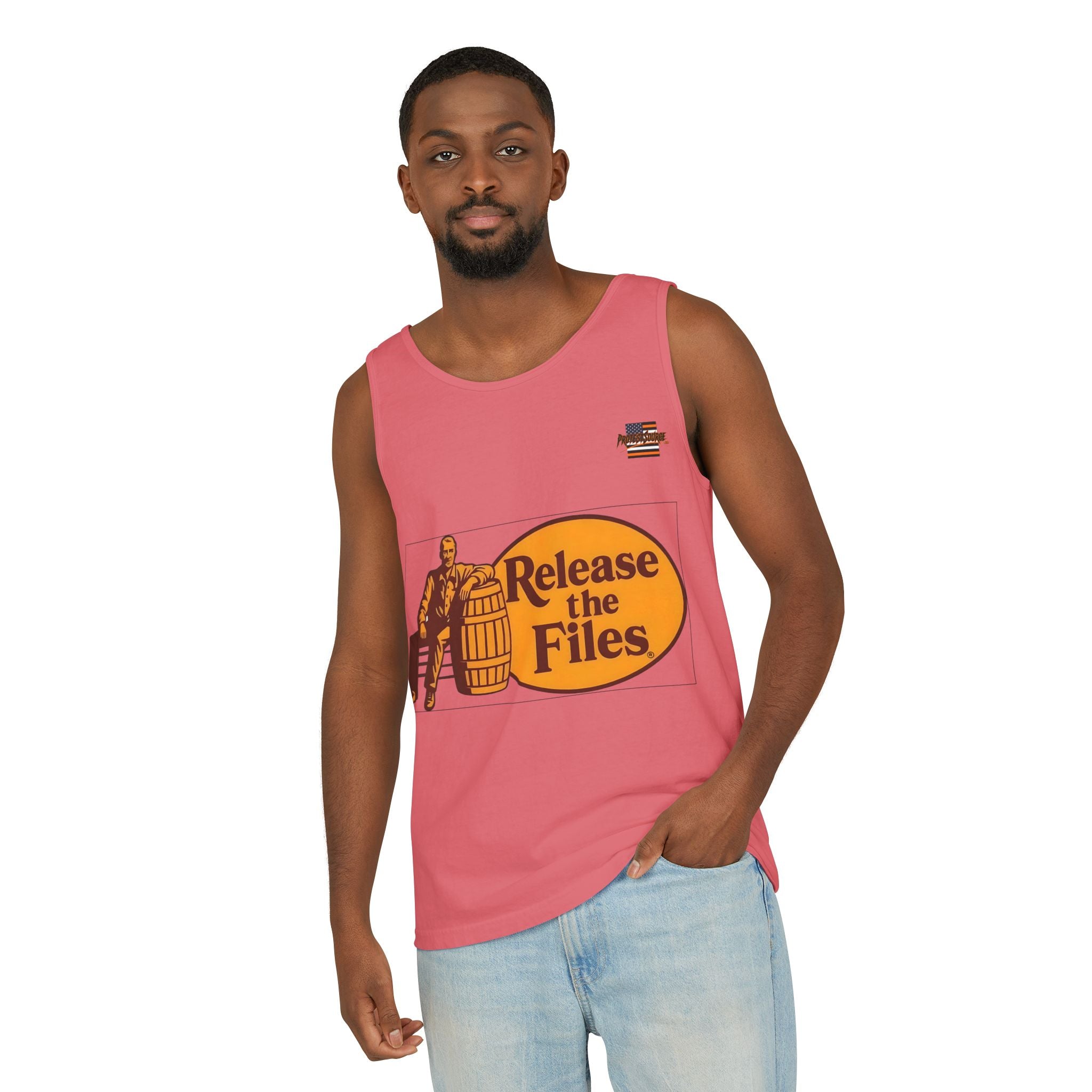 Release the Files Unisex Cotton Tank Top