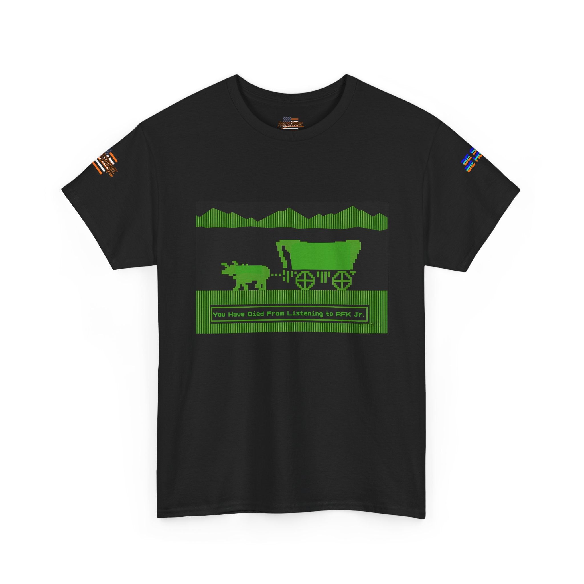 RFK Jr. Kills Unisex Heavy Cotton Gildan Tee, Casual Wear, Gift for Activists, Comfortable Protest Wear