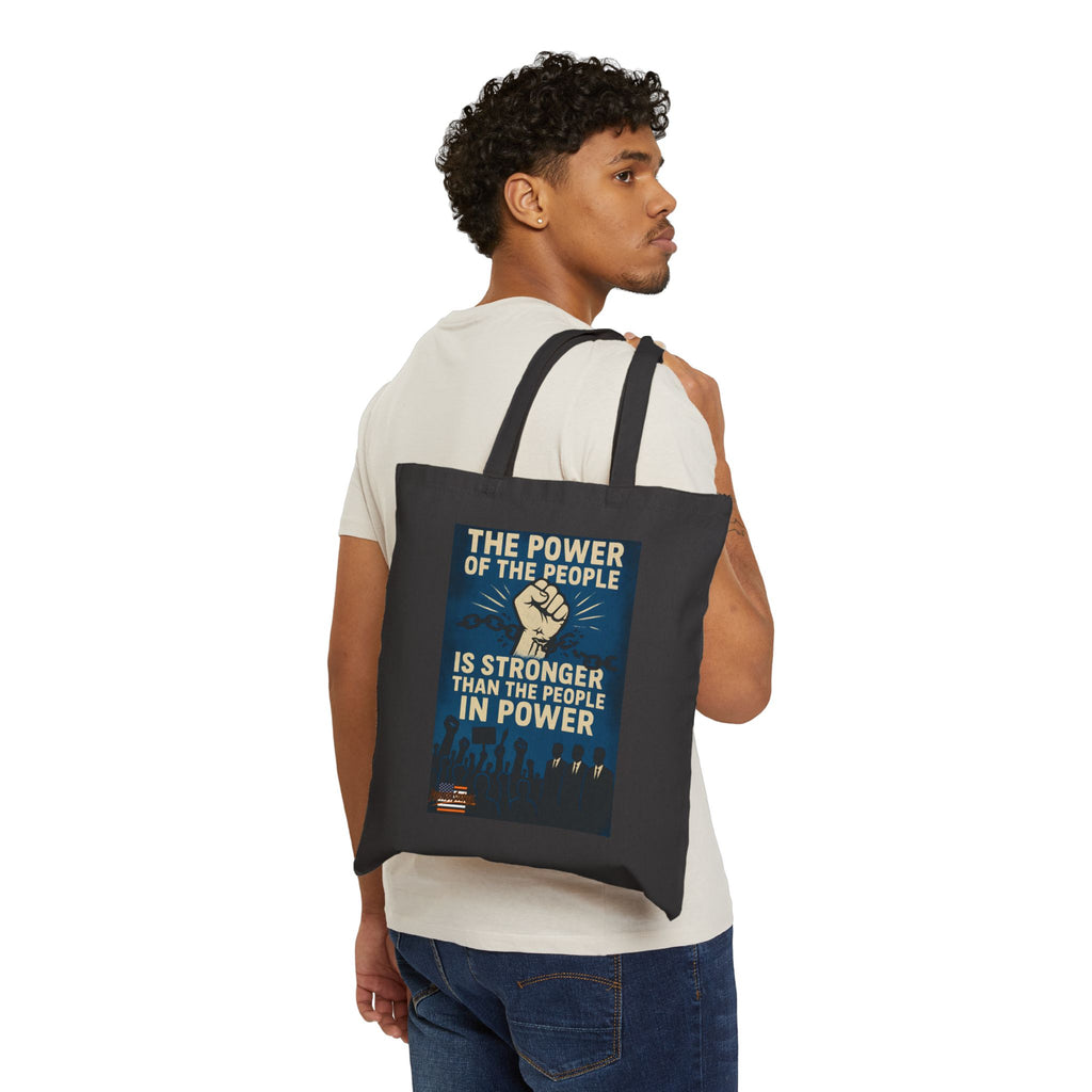 The Power of the People Cotton Canvas Tote Bag