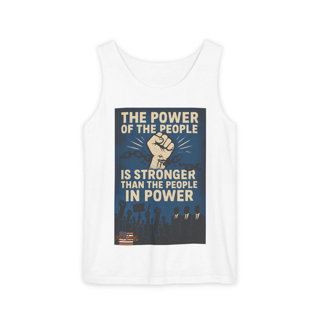 The Power of the People Unisex Cotton Tank Top