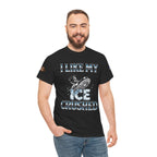 I Like My ICE Crushed Unisex Heavy Cotton Gildan Tee, Casual Wear, Gift for Activists, Comfortable Protest Wear