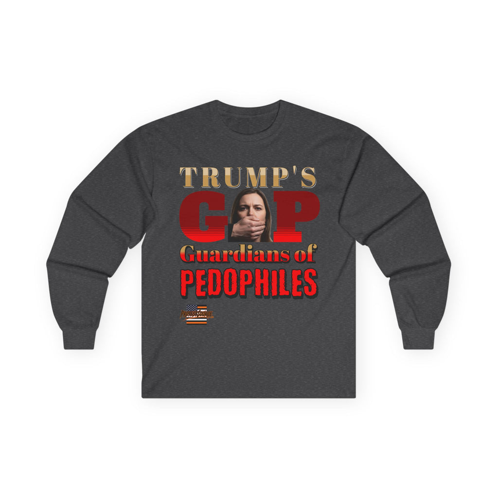 Guardians of Pedophiles Long Sleeve Cotton Gildan Tee