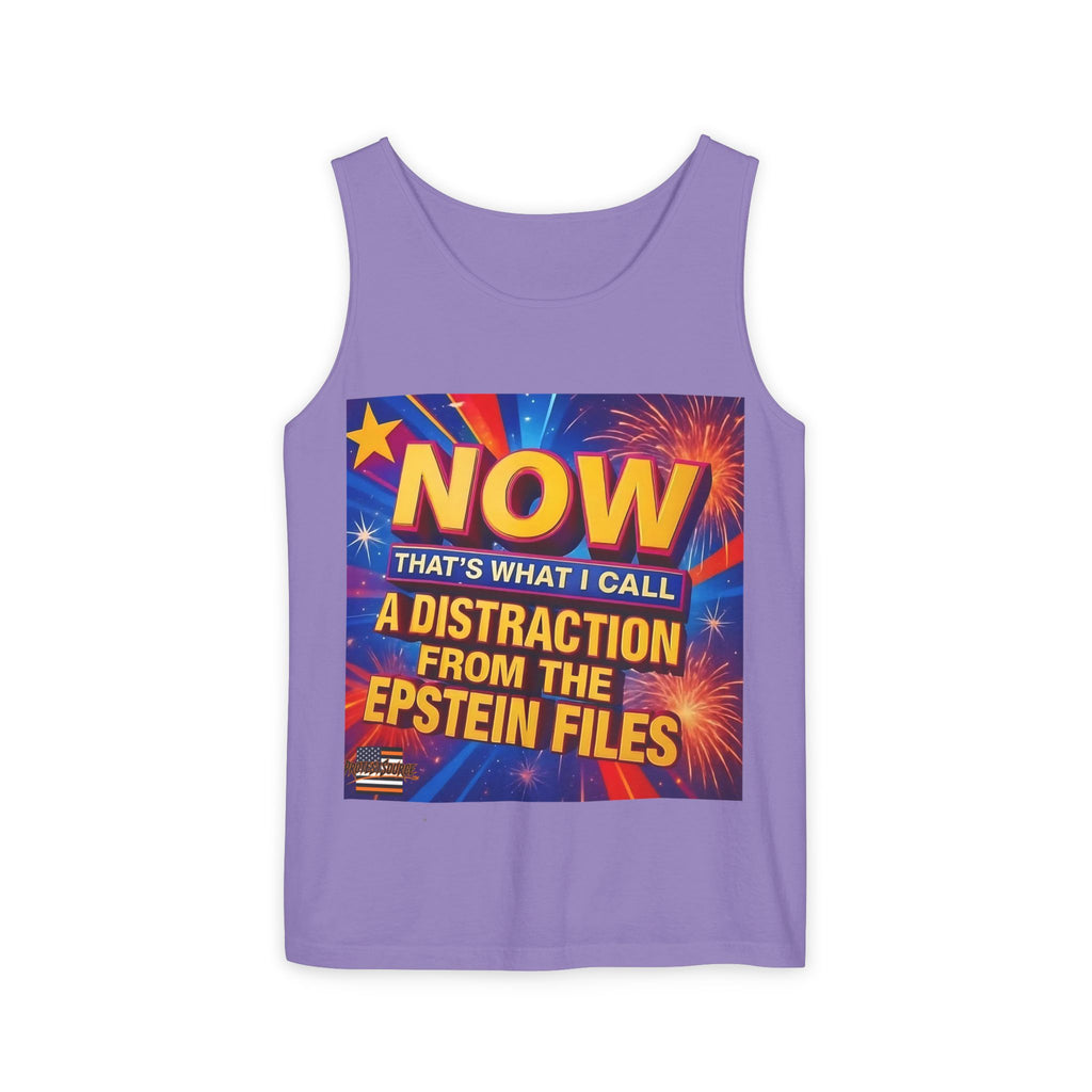 Now That's What I Call A Distraction Unisex Cotton Tank Top