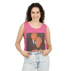 Trump and Epstein Coldplay Cam Unisex Cotton Tank Top