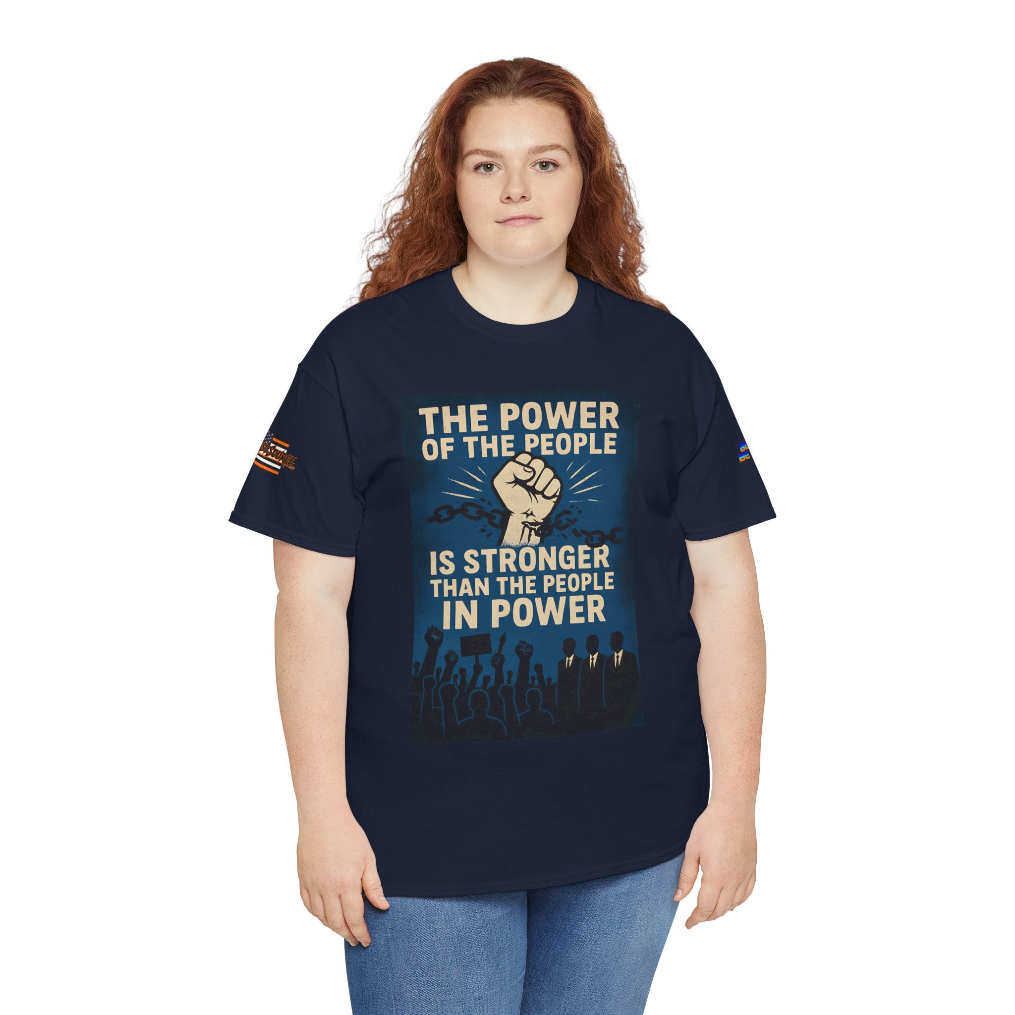 The Power of the People Unisex Heavy Cotton Gildan Tee